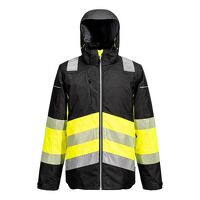 Portwest PW3 Hi-Vis Class 1 Winter Jacket (Ye...