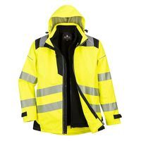 Portwest PW3 Hi-Vis 3-in-1 Jacket (Yellow/Bla...