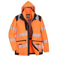 Portwest PW3 Hi-Vis Breathable 5-in-1 Jacket ...