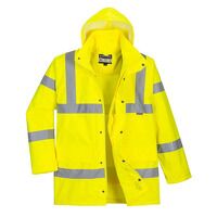 Portwest Hi-Vis Breathable Rain Traffic Jacke...