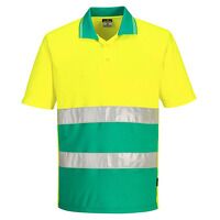 Portwest Hi-Vis Lightweight Contrast Short Sl...