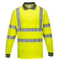 Portwest Hi-Vis Cotton Comfort Long Sleeved P...