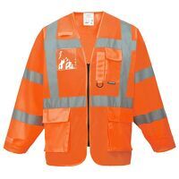 Hi-Vis Executive Jacket (Orange / 3 XL / R)