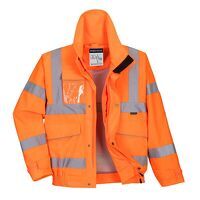 Extreme Bomber Jacket (Orange / Small / R)