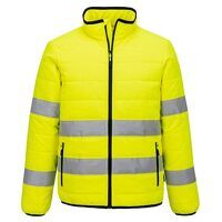 Portwest Hi-Vis Baffle Jacket (Yellow/Black /...