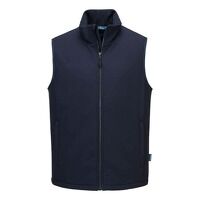 Portwest Heated Softshell Gilet (Navy / XXXL ...