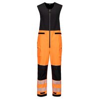 Portwest PW3 Hi-Vis Rain Salopette (3L) (Oran...
