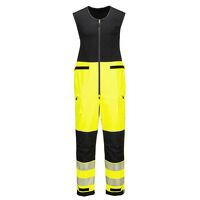 Portwest PW3 Hi-Vis Rain Salopette (3L) (Yell...