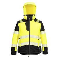 Portwest PW3 Hi-Vis Womens Winter Jacket (Yel...