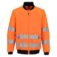 Portwest Hi-Vis Mesh Panel Work Jacket  (Oran...