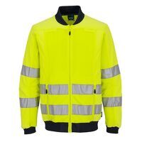 Portwest Hi-Vis Mesh Panel Work Jacket  (Yell...