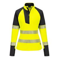 Portwest PW3 Hi-Vis Womens 1/4 Zip Sweatshirt...