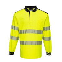 Portwest PW3 Hi-Vis Cotton Comfort Long Sleev...