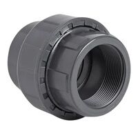 1/2inch uPVC Plain to Threaded Socket Union