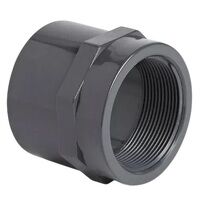1/2inch uPVC Plain to Threaded Socket Class E