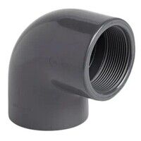 3/8inch BSP uPVC Threaded Elbow 90 Deg
